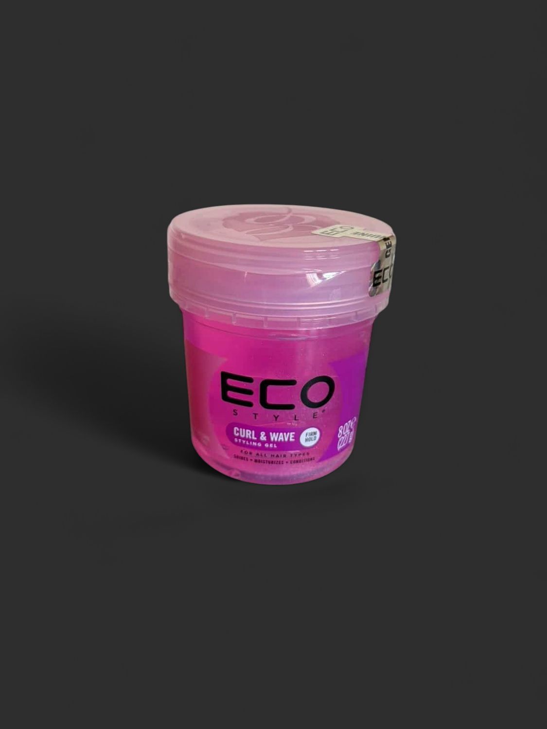 Eco Gel Curl &amp; Wave styling gel (pink) 8oz