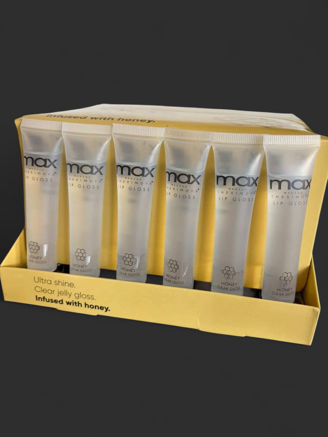 Max Lip Gelly Gloss Honey  (clear gloss)