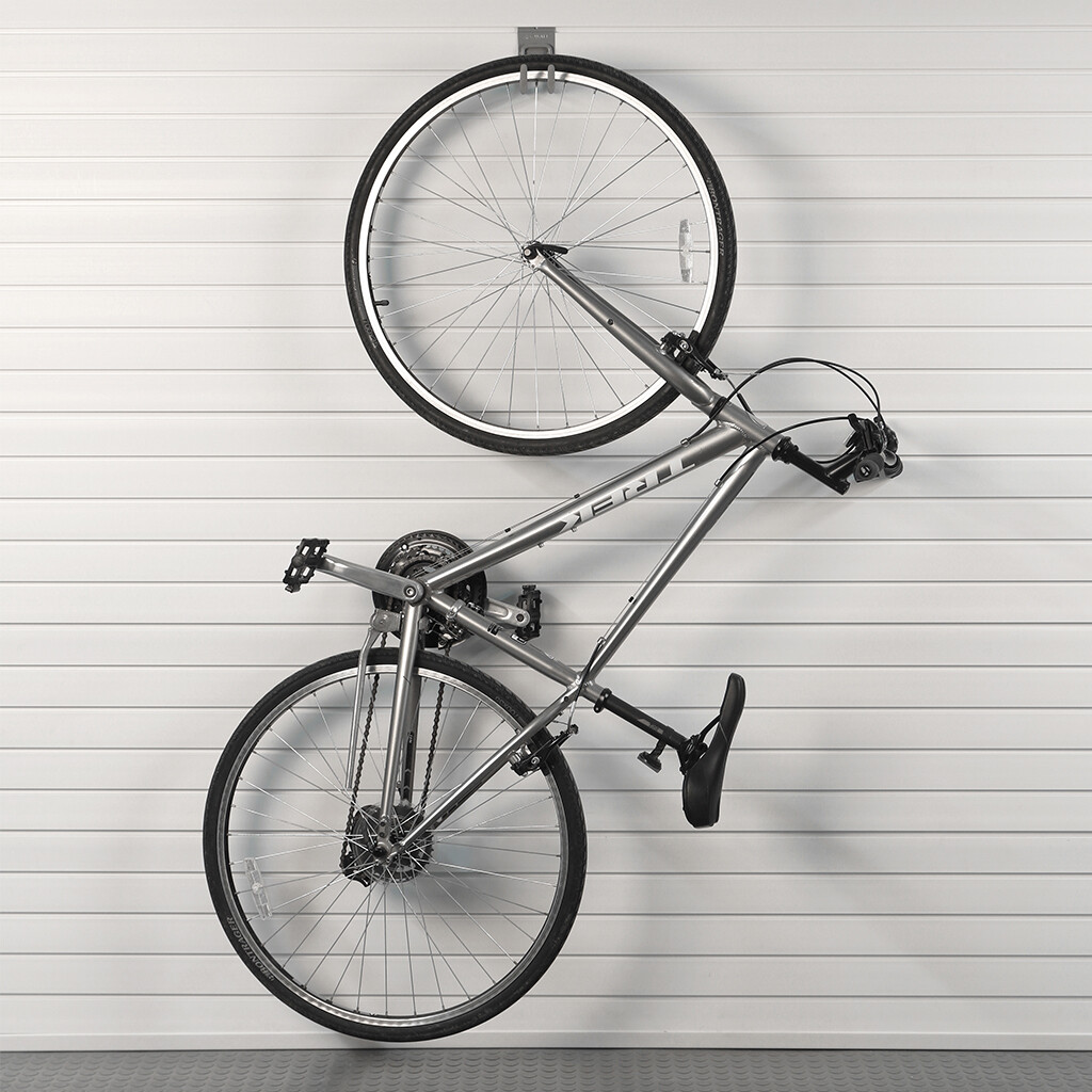 The Most Space-Saving Way to Store a Bike