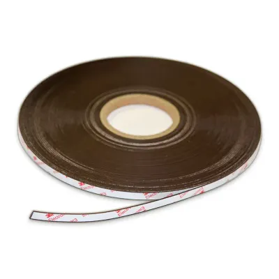 Self Adhesive Magnetic Tape Strips - 10cm
