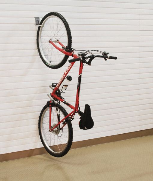 The Most Space-Saving Way to Store a Bike