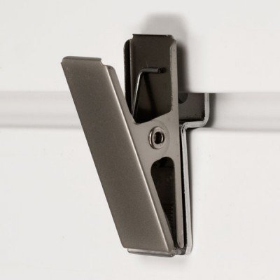StoreWALL Brushed Chrome Clip