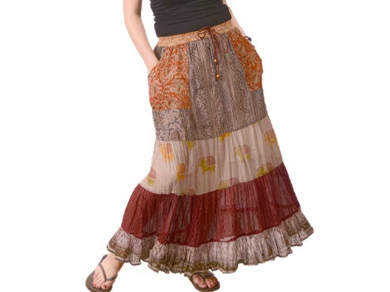 Kind Roots Printed 4 Tier Twirl Skirt