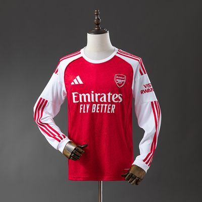 Arsenal 2026 Home Long Sleeve Jersey