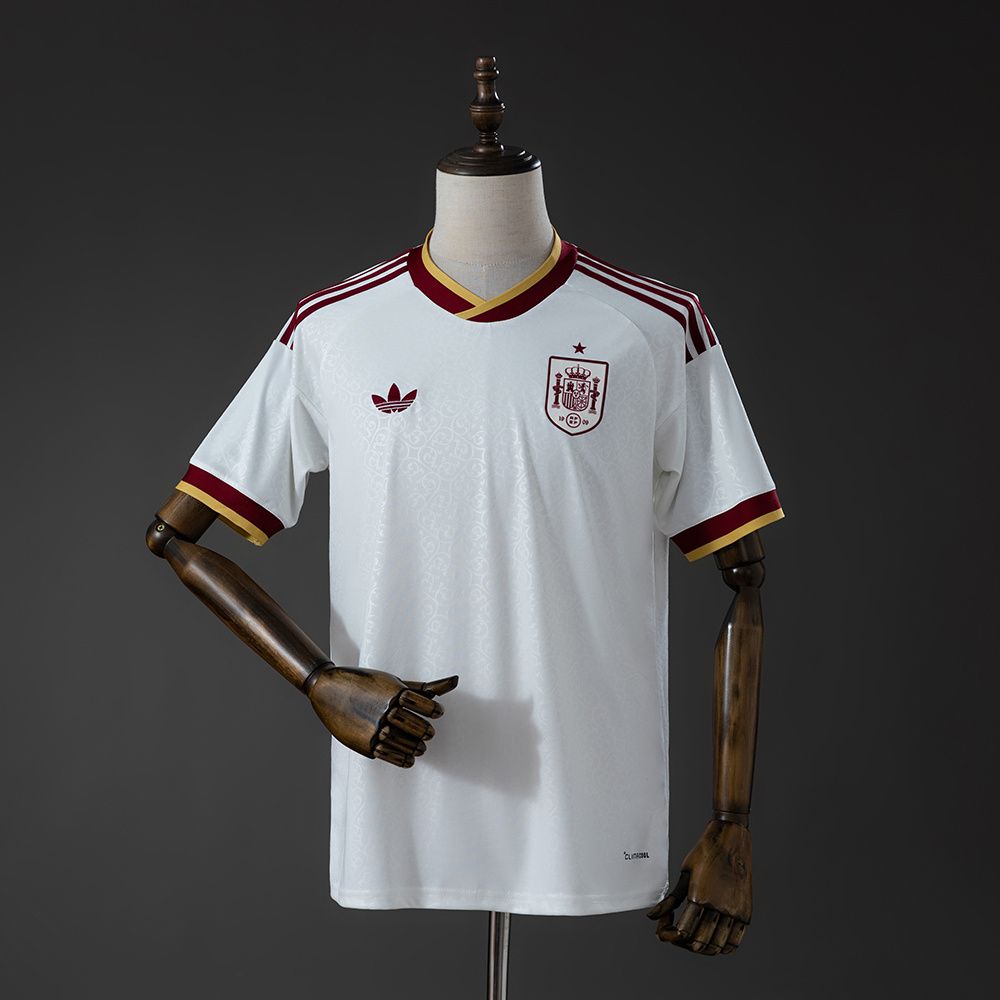 Spain White 2026 Away Jersey