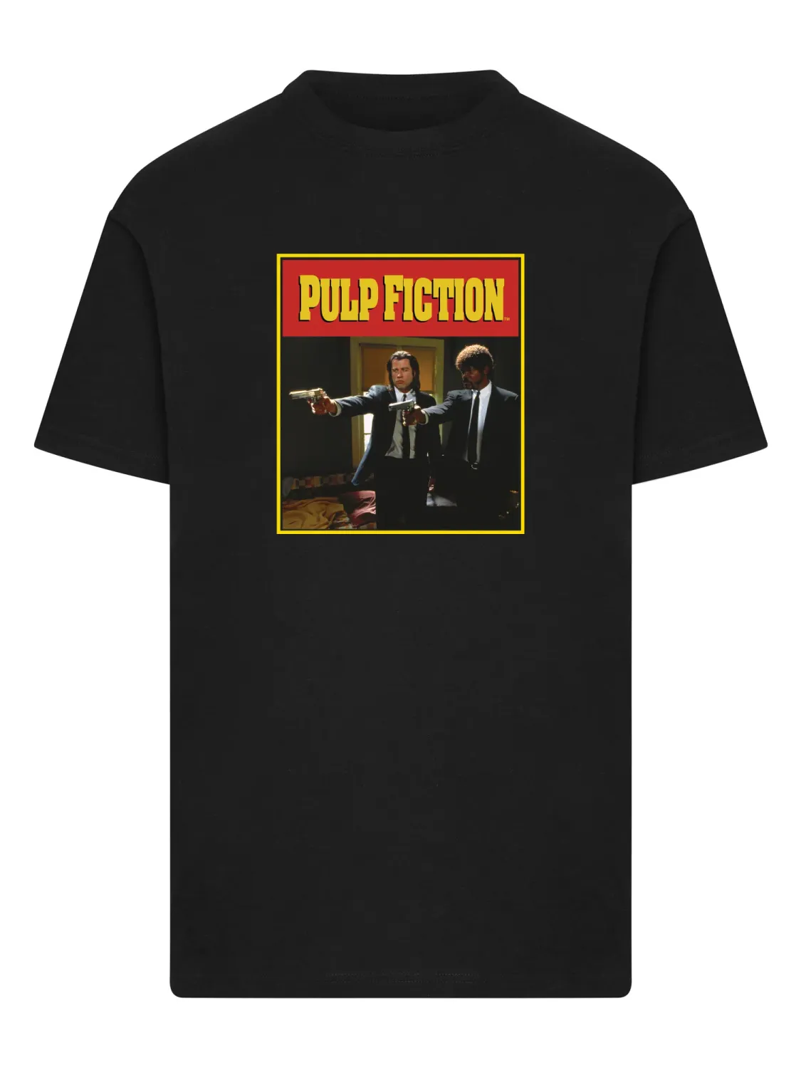 Men's T-Shirt Pulp Fiction Jules Graphic Print Tee Black
