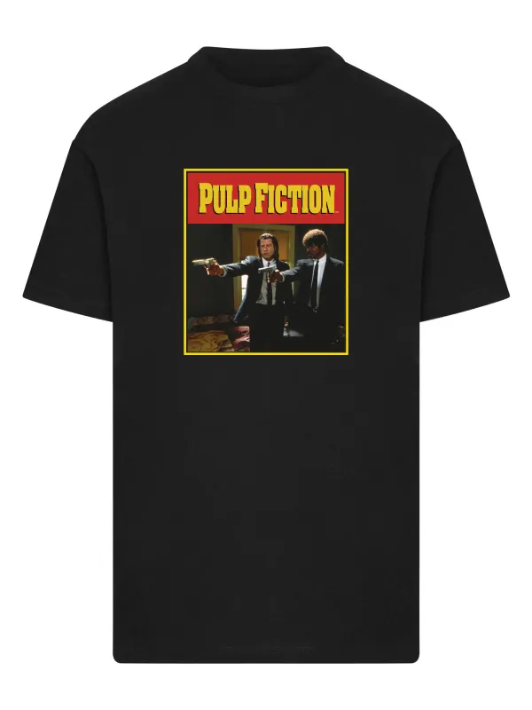 Men's T-Shirt Pulp Fiction Jules Graphic Print Tee Black