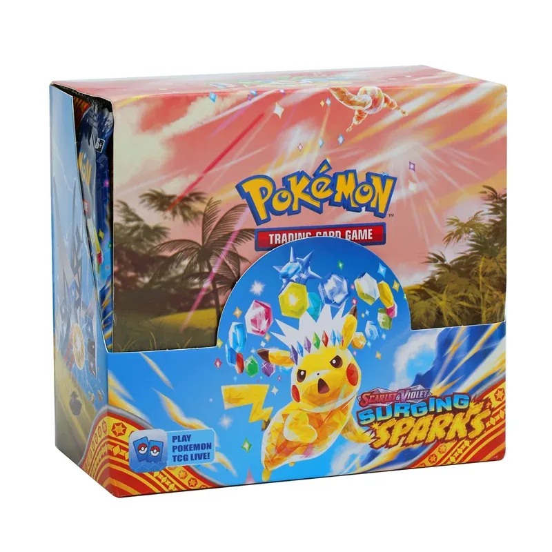Pokémon Trading Card Game: Scarlet &amp; Violet—Surging Sparks Build &amp; Battle Box. 