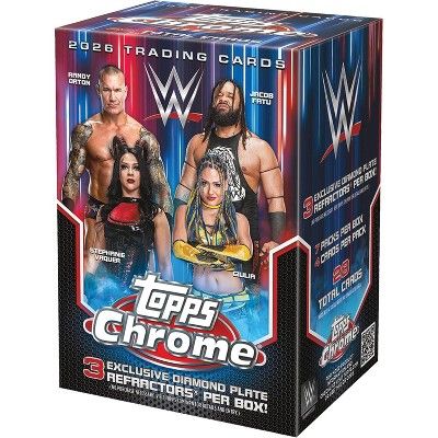 2026 Topps Chrome WWE Value Box (Blaster Box)