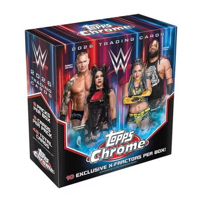 2026 Topps Chrome WWE Mega Box