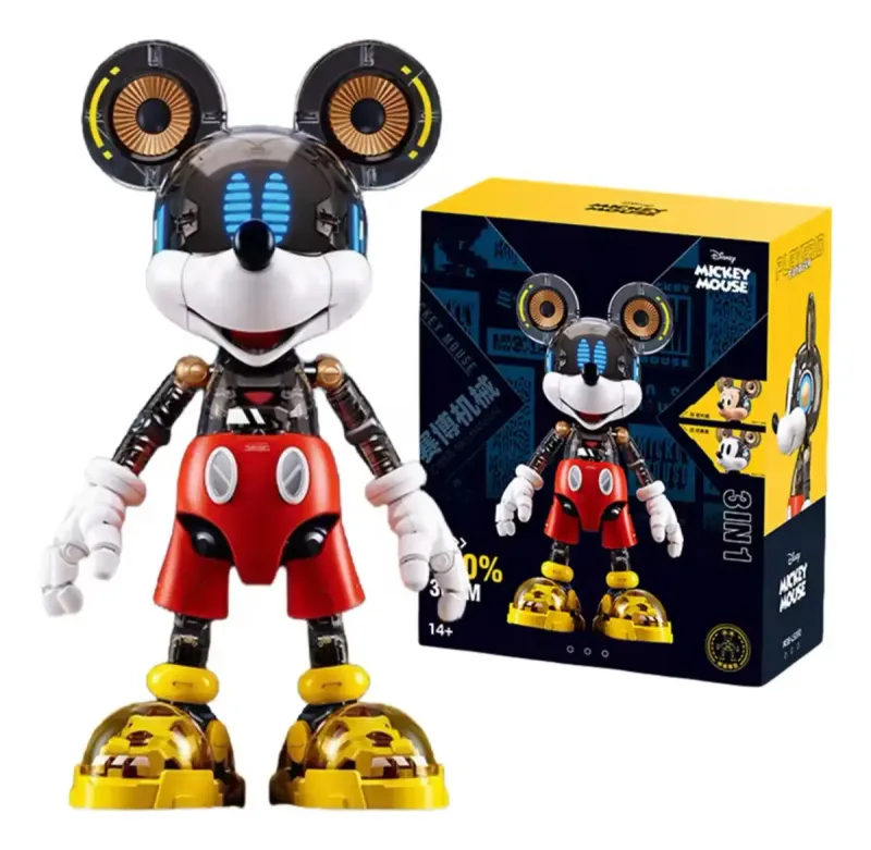 Pleyerid LS090 Cyber Mickey Mouse 3IN1 building block model kit