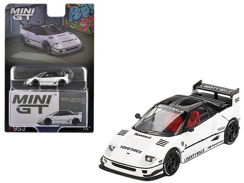 Mini GT Mazda AZ-1 Liberty Walk LB40 (Tokyo Auto Salon Edition)