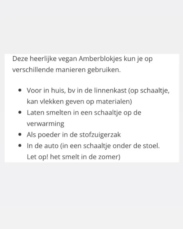 Amberblokjes