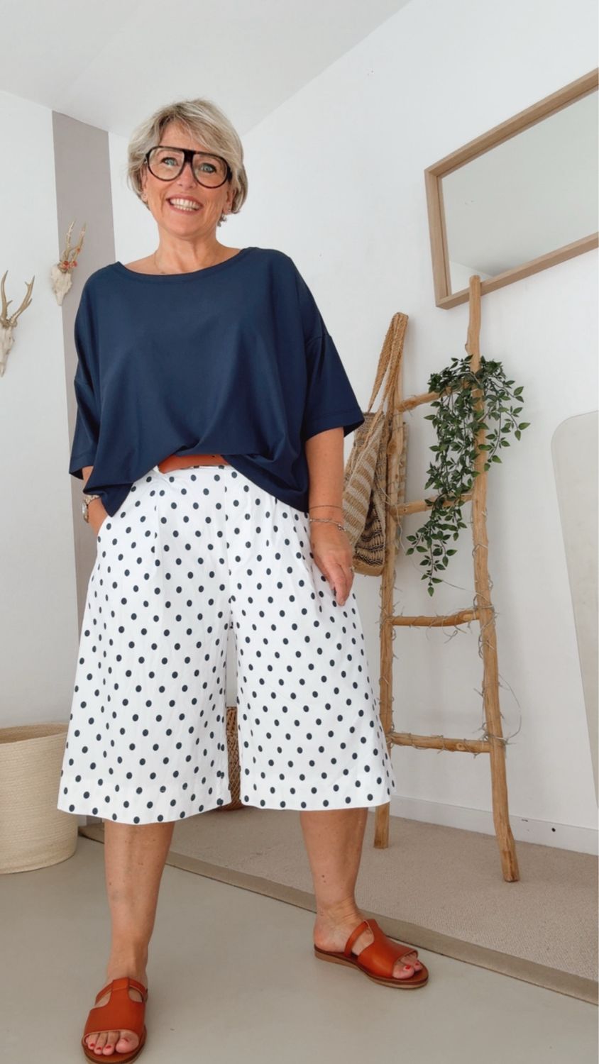Estrelle blauw wit Estrelle blauw wit