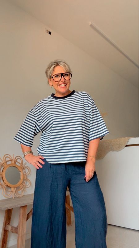 Pheadra donkerblauw wit