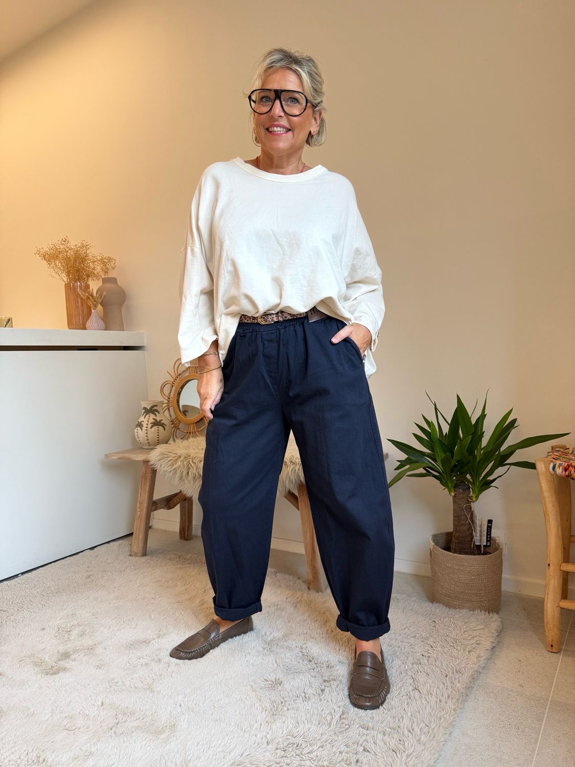 Ella donkerblauw