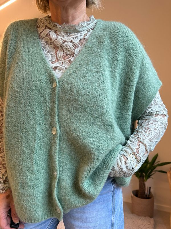 Nora appelblauw zeegroen