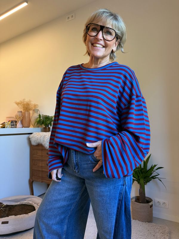 Sulia blauw bordeaux