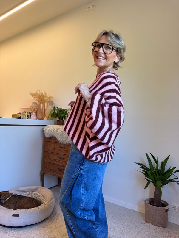 Omma roze bordeaux