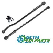 NISSAN PATROL FRONT AND REAR ADJUSTABLE PANHARD BARS SUIT GQ-GU1 (WITH FRONT AND REAR COILS)