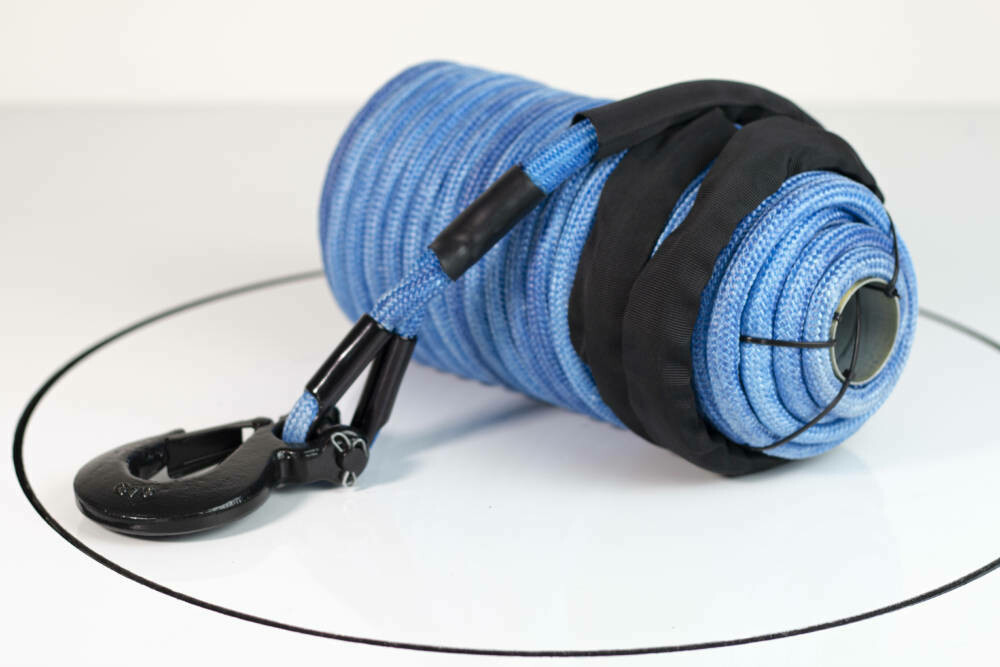 SABER SPECTRA EXTREME DOUBLE BRAIDED WINCH ROPE-30M/100FT(8MM-8K)