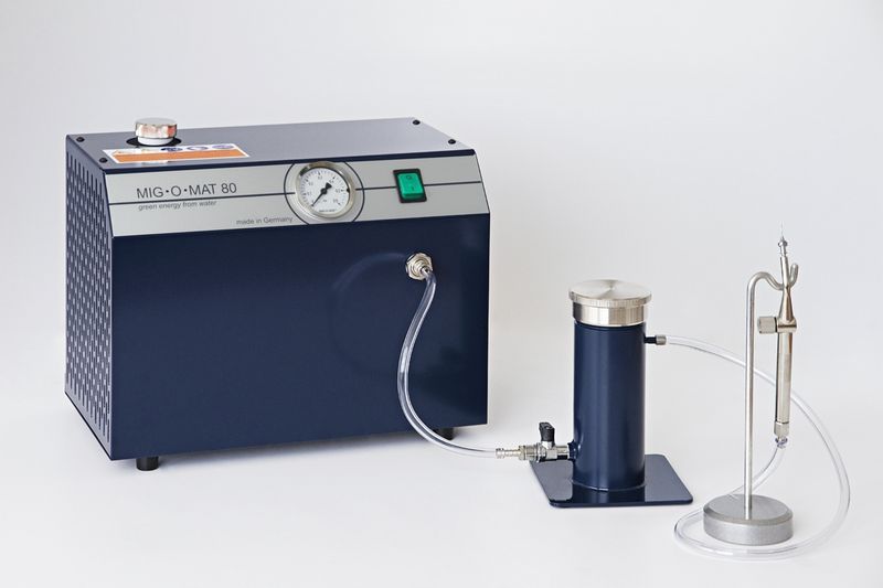 MIG-O-MAT microflame 80 Mikrolöt- und Schweißgerät