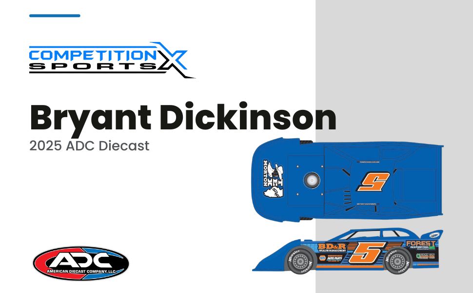 2025 Bryant Dickinson 1/64 Diecast - Pre-Order