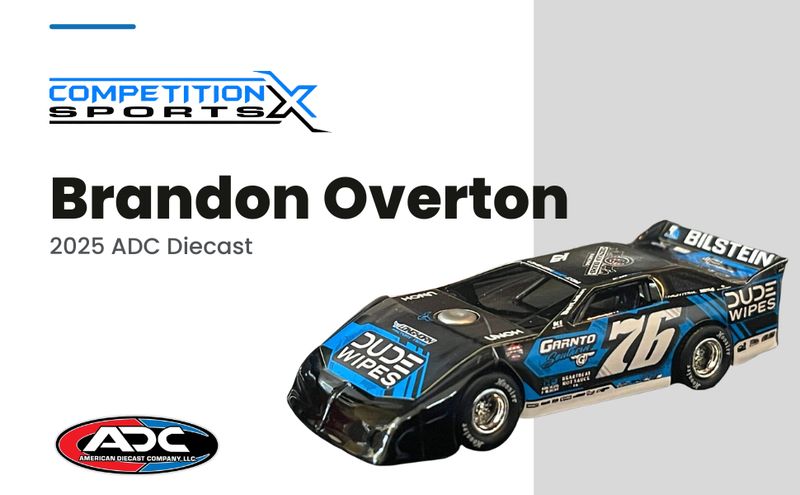 2025 Brandon Overton 1/64 Diecast