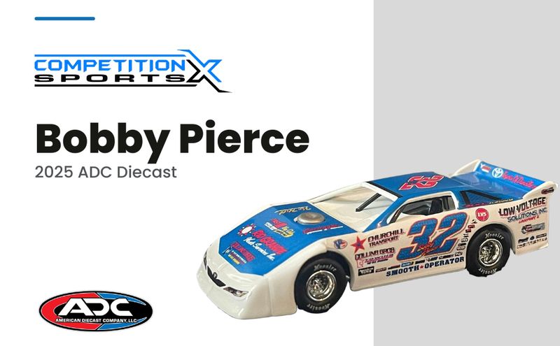 2025 Bobby Pierce Throwback 1/64 Diecast