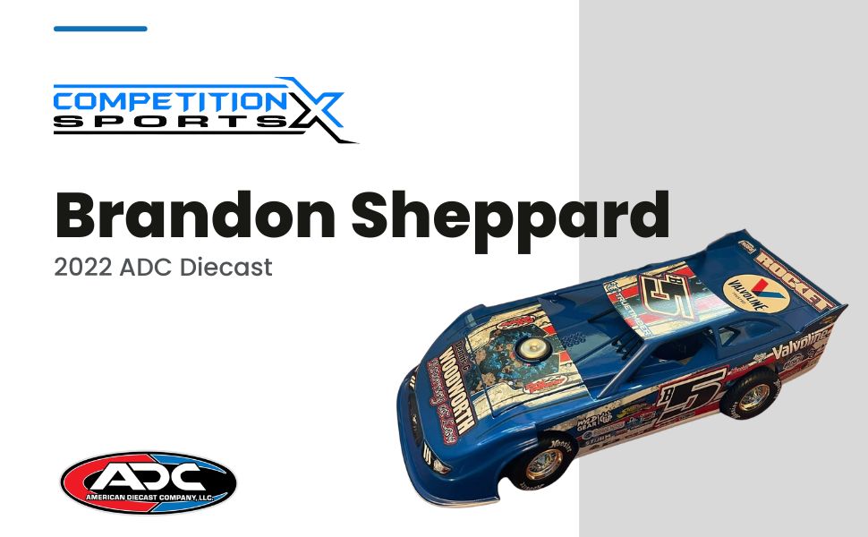 2022 Brandon Sheppard 1/24 Diecast