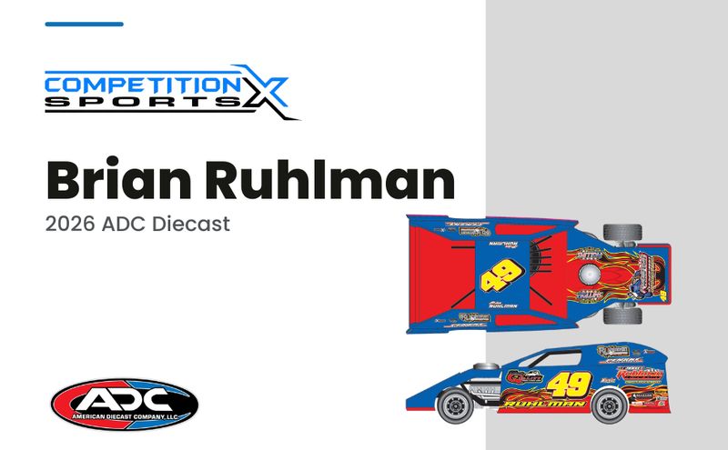 2026 Brian Rulhman 1/24 Diecast - Pre-Order