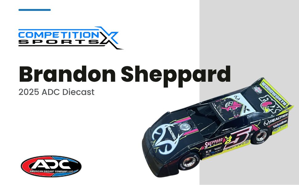 2025 Brandon Sheppard 1/64 Diecast (Dome)