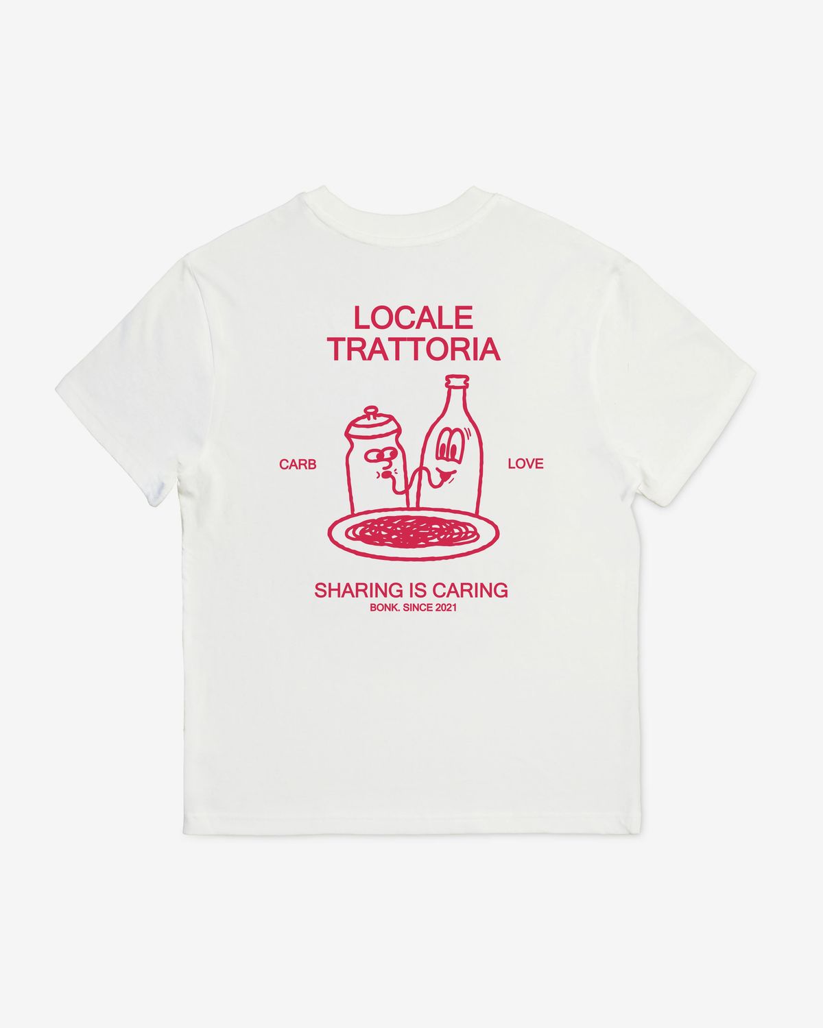 Bonk Carb Love T-Shirt White S