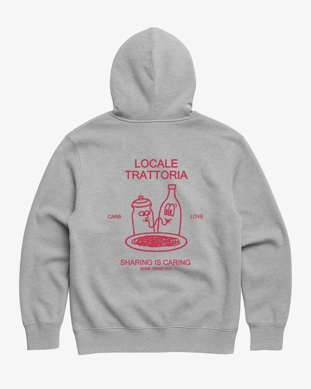 BONK Carb Love Hoodie XL - Grey