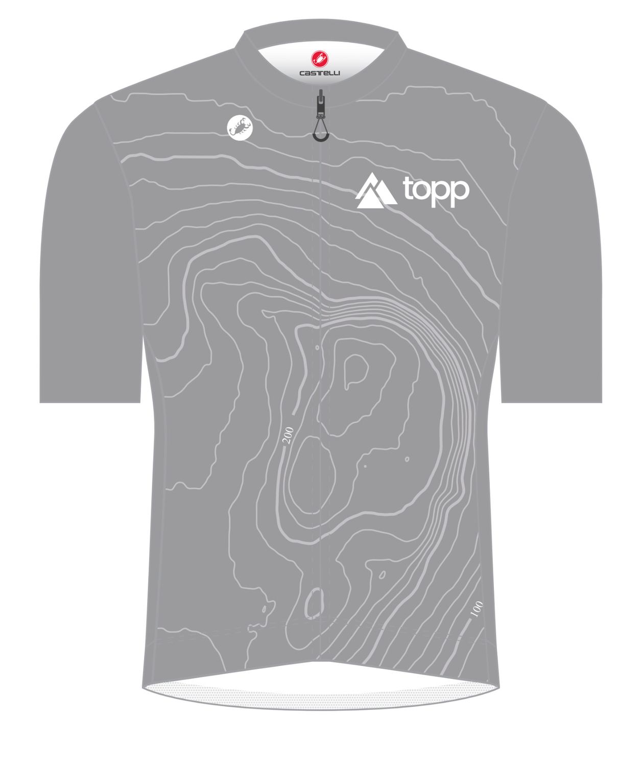 Topp x Castelli Jersey Espresso 2.0 Femme
