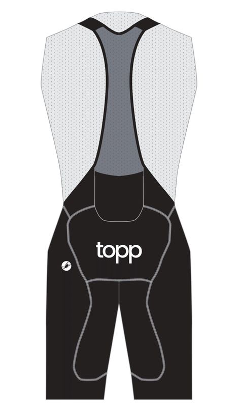 Topp x Castelli Bib Free Aero Race S Femme