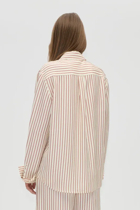 TURN-UP OVERSIZED SHIRT