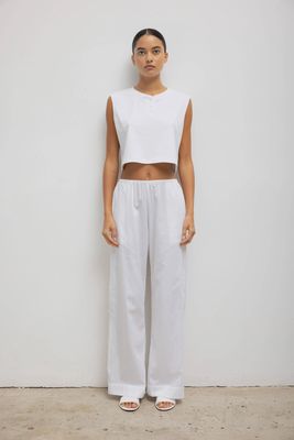 MARGO SLEEVELESS HENLEY