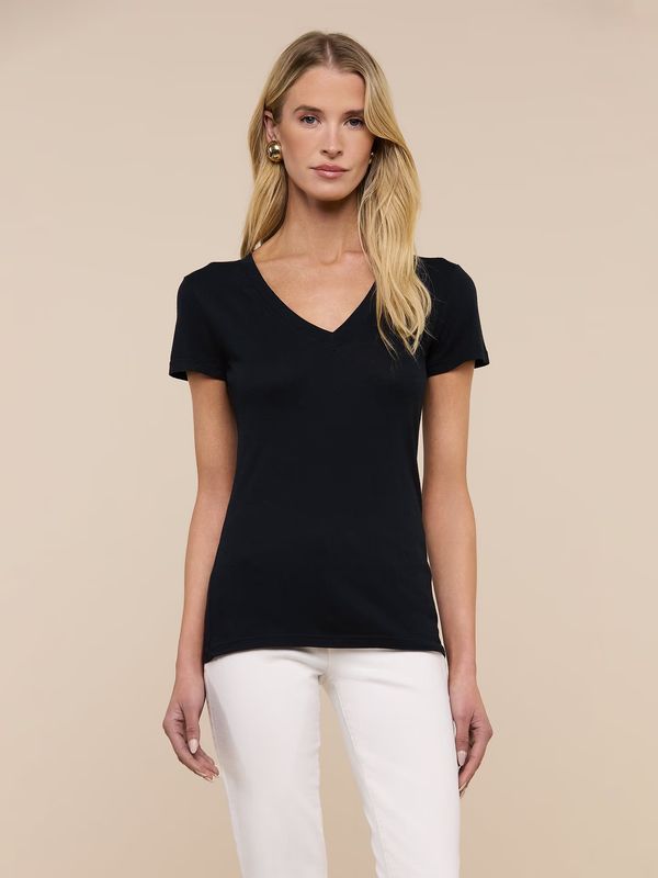 BECCA SHORT SLEEVE V-NECK TEE