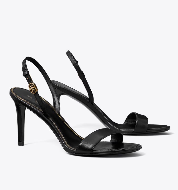 DOUBLE T BUCKLE HEEL SANDAL 85MM
