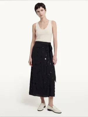 SKIRT CHAR EMBROIDERED