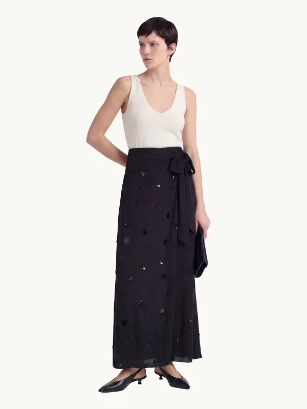 SKIRT CHAR EMBROIDERED