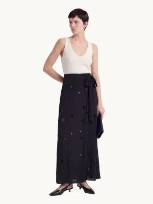 SKIRT CHAR EMBROIDERED
