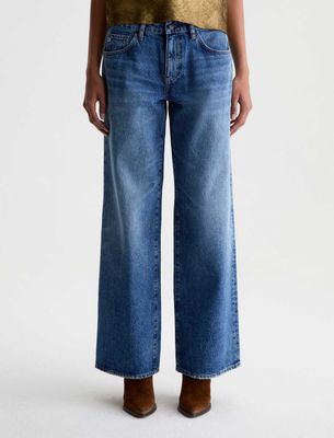 ADRIA LOW-RISE WIDE LEG JEAN