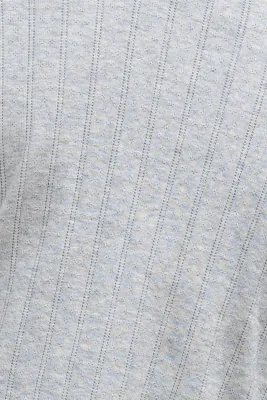 POINTELLE SLIM FIT TEE