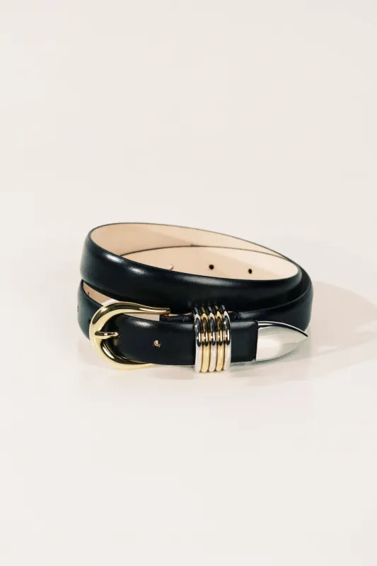 HOLLYHOCK MIXED METAL BELT
