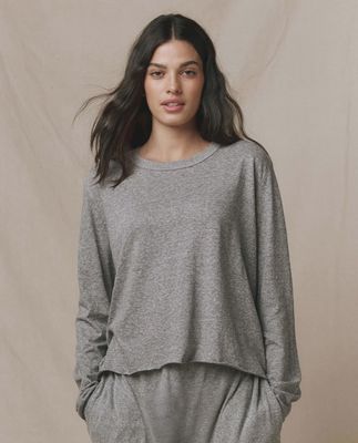 THE LONG SLEEVE CROP TEE