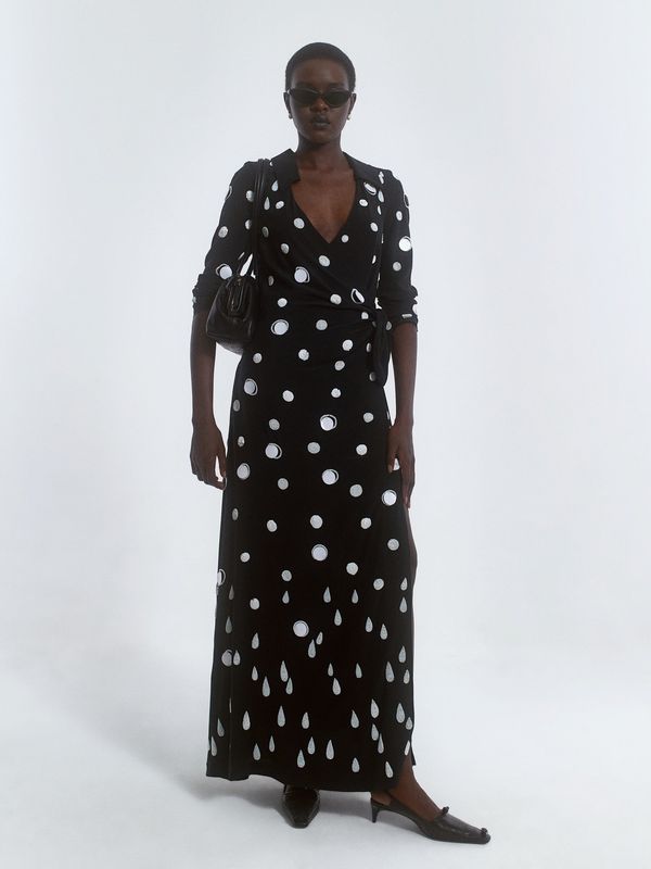 DRESS MARION POLKA EMBROIDERED