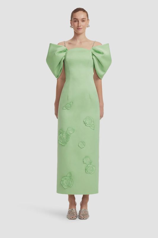 ARABELLA APPLIQUE MAXI DRESS