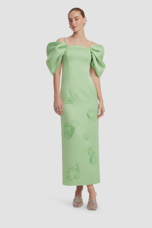 ARABELLA APPLIQUE MAXI DRESS